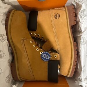 Timberland Men's Wheat Nubuck Boots